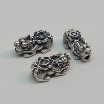 3D 비휴 연꽃 비휴(M) (Silver 925) 실버부자재 올스샵