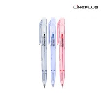 라인플러스 유성펜 abraxas 아브락사스 307 0.7mm X 10개 묶음, 적색