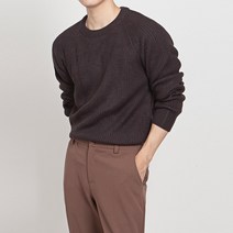 스타일에스 남자 빅사이즈 헤라시 라운드넥 나그랑 긴팔 가을 겨울 니트 스웨터 티셔츠 8color 3XL까지