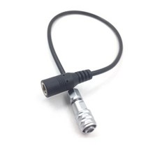 BMPCC-4K 전원 케이블 연장 암 DC 5525 수 5.5x2.5mm-Weipu Sf6 2 핀 블랙 매직 포켓 시네마 카메라 4K, 03 DC Female_14 90cm