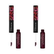 Rimmel 림멜 프로보칼립스 16HR 키스 프루프 립 컬러 파이어크래커 2팩 립스틱