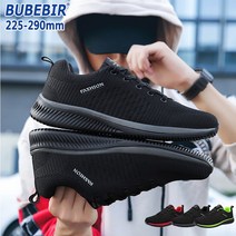 BUBEBIR® 2022 새로운 패션 스니커즈 메쉬 러닝화 커플 러닝화 통기성 캐주얼 남성용 러닝화 여성용 러닝화 오버풋 슈즈 하이킹 신발 쇼핑 나들이 야외 경기장 플러스 사이즈