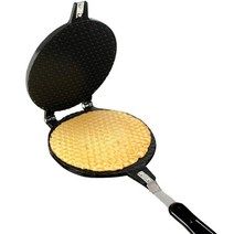 와플콘 메이커 와플볼 아이스크림콘기계 비스킷팬, 22cm