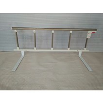 침대난간 원목 침대가드 안전바, 한쪽 가드레일, 굽힘 8cm 5단 펀칭없음1개