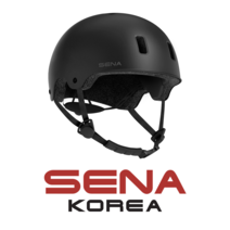 세나 룸바 헬멧 킥보드 어반 헬멧 멀티 스포츠용 스마트 헬멧 블루투스 헤드셋 인터콤, 매트블랙