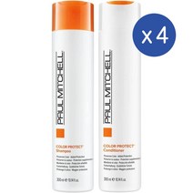 폴미첼 컬러 프로텍트 샴푸 앤드 컨디셔너 300ml 듀오 Paul Mitchell Color Protect Shampoo and Conditioner Duo, 4개