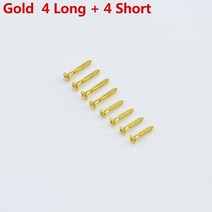 픽시 자전거 프레임 세트 셋 【한국산】 험버커 픽업 마운팅 프레임 나사/링 나사/일렉트릭 기타 용 8 피, 11 Gold  4L4S