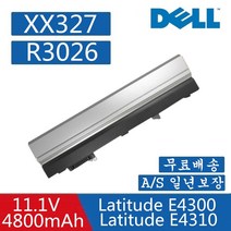 DELL E4300 E4310 Series 노트북 배터리 R3026 U817P 312-0822 CP284 CP289