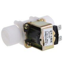 전동벨브 솔벨브 34quot dc 12v pp nc 전기 솔레노이드 밸브 물 제어 전환 장치