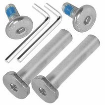 OTFAITP M8 4076mm 수 암 앨런 나사 볼트 모음 세트 스쿠터 부품 234륜 킥 수리 전면 뒷바퀴 차축 도구 (63 x 8mm), 42 8mm