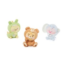 카카오프렌즈 소프트인형 라이언 어피치 무지 3종 정품, 코끼리 어피치