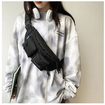 81_01 투포켓 캐주얼 슬링백 여행 남녀 크로스백 힙색 웨이스트백 여성 미니 보조 숄더백 _ 22092786EA