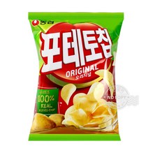 농심 C33-포테토칩오리지널125g, 1개