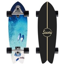 스케이트 보드323939 서핑 대형 메이플 데크 s7 트럭 완전한 surfskate 야외 조각 서핑 크루저 롱, s7 트럭 -g, 협력사