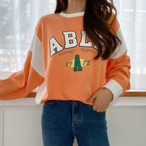 겟잇미 레테벨 라벨 심플 베이직 데일리 맨투맨