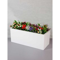 스테인리스 직사각형 직사각 긴화분 화분 거치형, F번 스타일