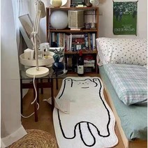 MDIV 대형 캐릭터러그 강아지러그 고양이러그 미니러그 카펫 카페트