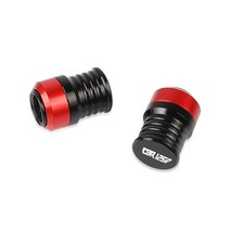 바이크 오토바이 차량 휠 타이어 밸브 스템 캡 커버 혼다 CBR125R 2011- CBR 125 R 2012 2013 2014, [07] Red