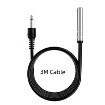 Tuya-스마트 와이파이 Usb 온도 센서 외부 프로브 3M 원격 모니터링 알람 실내 온도계 습도계 감지기 알렉사를 통해, [04] 3M Cable