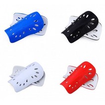 웰닷 축구 정강이 보호대 신가드 아동 성인, 대형_레드