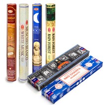 HEM+나그참파 40개입+40g 콤보세트 1+1 인센스스틱, HEM 찬단 40개입 + 슈퍼히트 40g