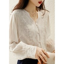 프리아 펀칭 블라우스(luke)