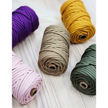 6.5mm 40yard 530g 무광 굵은 폴리에스터 우동끈 로프 우동실, No.6