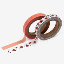현모양처 Masking tape slim 2p - 20 Lady bird