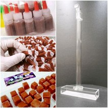 브라인쉬림프 1세트+파이프형 브라인슈림프 급여기 (열대어 구피 안시 코리용/부화 냉브 ), 각브라인+파이프급여기 L형(길이 45cm)