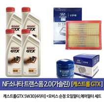 캐스트롤 NF소나타트랜스폼2.0가솔린 캐스트롤GTX(4L) 엔진오일 35505-3K010, 5W30