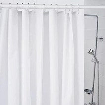 Ikea Bjarsen 샤워 커튼 화이트 71x79 604.437.02 195752