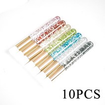 10/30/50/100pcs 래쉬 샴푸 브러쉬 속눈썹 확장 반짝이 크리스탈 딥 클리닝 클렌징 코 모공 메이크업, [26] NB-CMIX-10