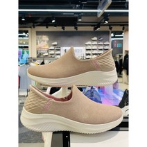 스케쳐스 SGR 2023 여성 겨울용 소가죽 겉감 슬립인스 신고벗기 편안한 슬립온 워킹화 이쁜 베이지 선물추천 신발 #SKXSL0WPCDY082_TPESGR