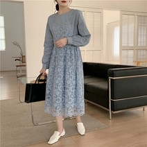 칩스 결혼식 하객 뷔스티에 롱 봄 원피스 플라워 레이스 아나운서 44 66사이즈 여자 20 30대쇼핑몰 르뚜앙