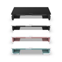 브라보텍 BRAVOTEC EQUALE AP-2002 M-DESK USB 3.0 모니터받침대, 블랙