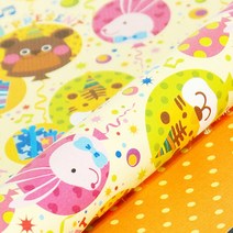 2절 키즈 레자크지(10장)시트지 포장지 종이접기 양면지, 노랑