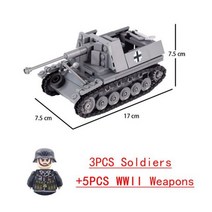 호환블럭 중국레고테크닉 WW2 밀리터리 Panzerkampfwagen IV M4a2 Sd kfz 250 군인 피규어 빌딩 블록 무기 총 부품 탱크 육군 액세서리 브릭 완구, 다크 그레이