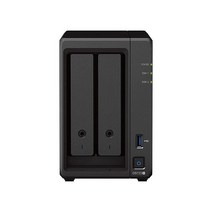 Synology DS723+ 2베이 디스크스테이션 NAS (AMD Ryzen™ 4 스레드 R1600 듀얼 코어 2GB 램 2xRJ-45 1GbE LAN-포트) 12TB 번들 6T, 12TB_Seagate IronWolf