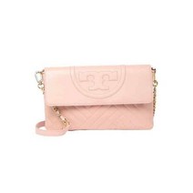 토리버치 Tory Burch 다크 핑크 쿼츠 알렉사 클러치 체인 여성
