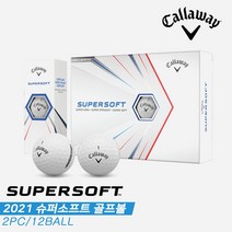 캘러웨이 수퍼소프트 2021 골프공, 12개입, White