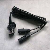 트레일러 캠핑카 카라밴 캐러밴 볼보 트럭 Fm460 ABS 전원 코드 7 핀, one to two plug