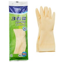 크린랩 고무장갑 미니 아이보리 10개