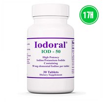 Optimox Iodoral 50mg 요오드 Iodine 30정
