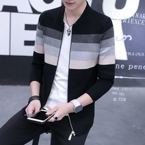남성 니트 가디건 스웨터 자켓 집업 간절기 가을 hi78