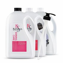 (대용량)케라시스 샤워메이트 샤이닝 샴푸/린스/스위트바디워시 4Lx3개+펌프3개, 샤워메이트 바디 4Lx3개+펌프3