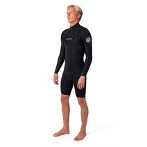 Rip Curl C 112MSP Dawn Patrol Long Sleeve 2/2 Chest Zip Wetsuit - Black (립컬 다운 패트롤 체스트 집 스프링 웻슈트)