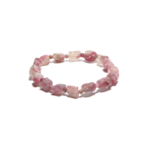 핑크 투르말린 무정형 팔찌 [무작위 발송] 크리스탈/힐링/에너지스톤/힐링스톤/정화/천연원석/크리스탈환타지