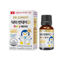 닥터썬데이D 베이비 400IU, 17개, 15ml