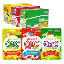 고려은단 쏠라C 비타민C 구미 8개입 (3가지맛 택1), 레몬맛