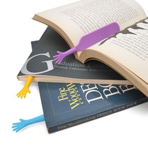 책 갈피 북 마크 클립 BOOKMARK 실리콘 북마커, 그린